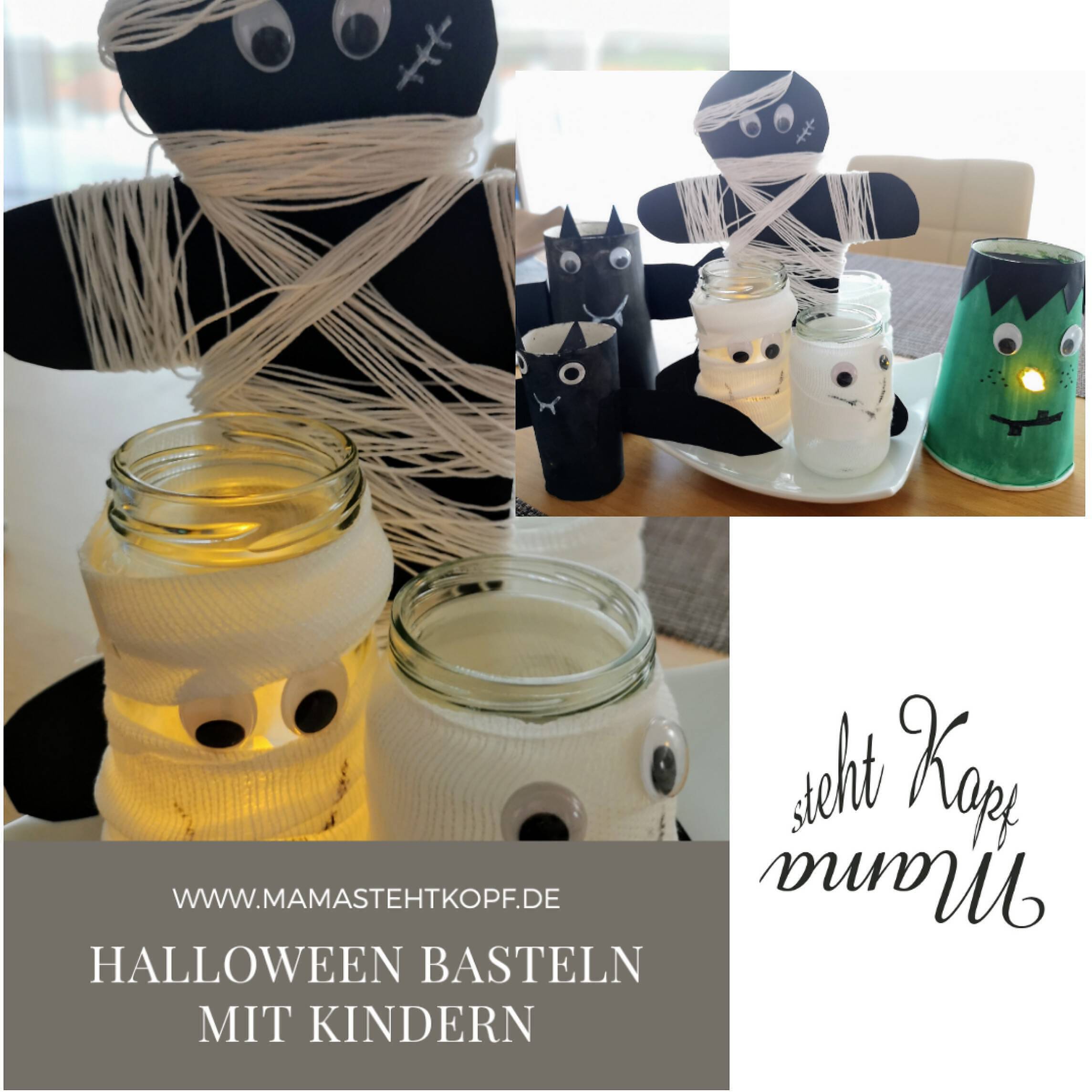 Last Minute Halloween Deko – Klopapierrolle statt Hosenanzug