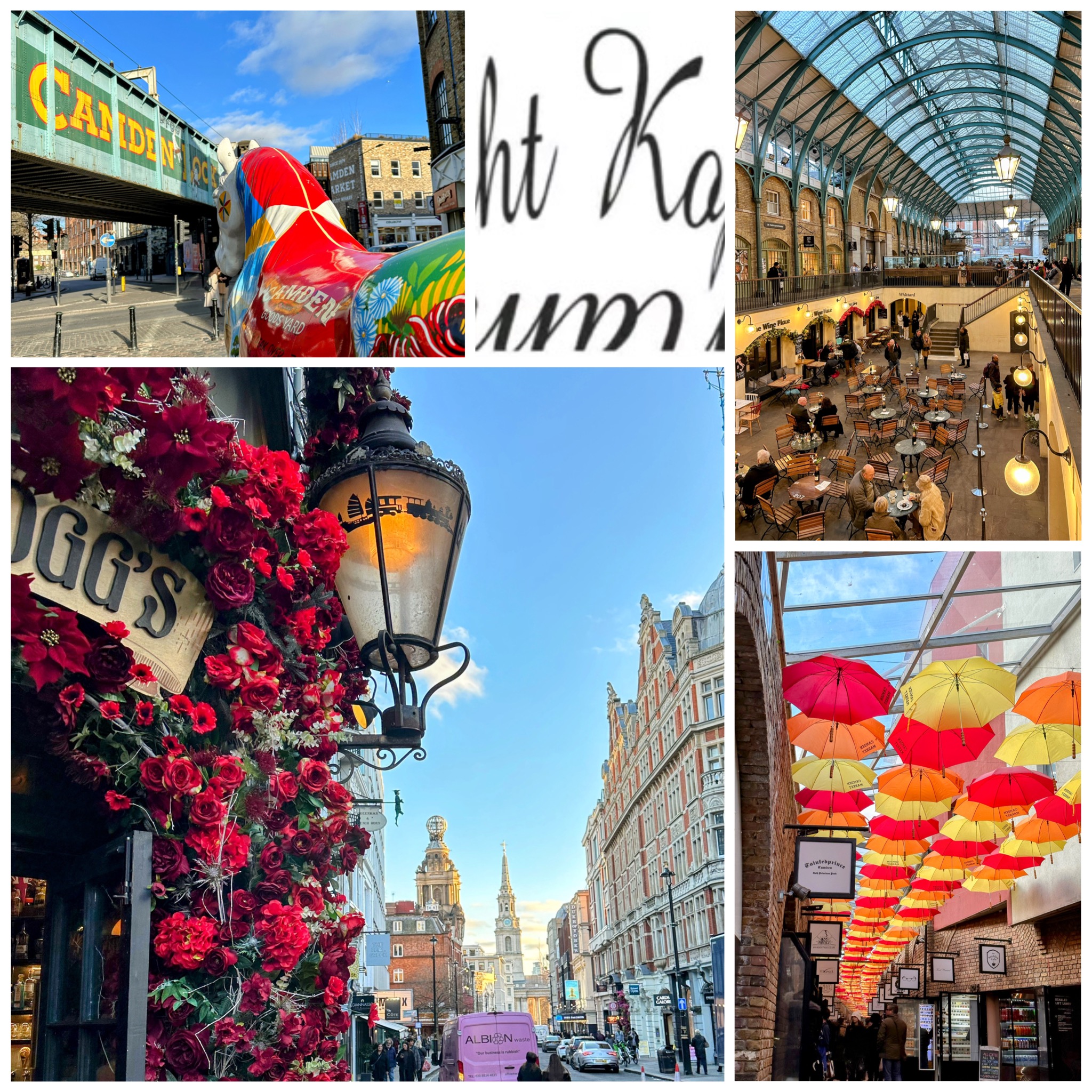 London-Reisetagebuch: Gerade bin ich einfach nur dankbar! Ein Montag in Camden und Covent Garden