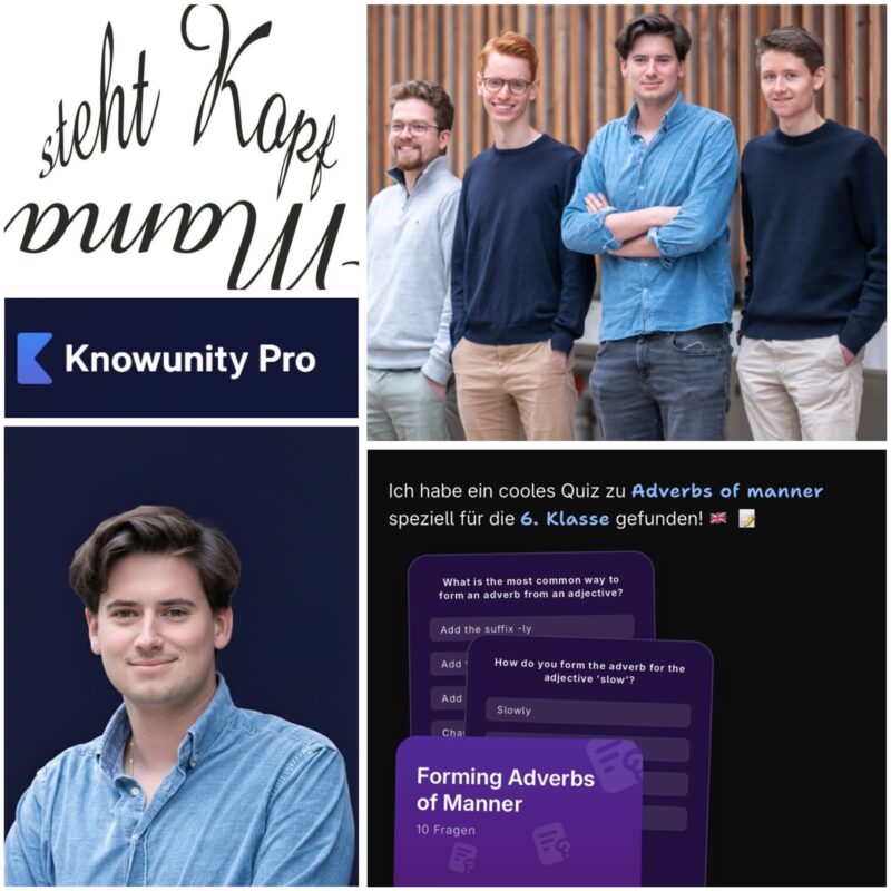 Wer steckt hinter dem Erfolgskonzept von Knowunity? Was treibt ein junges und innovatives Team an? Interview mit Benedict Kurz – CEO und Mitgründer der App!